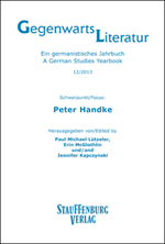 Jahrbuch Gegenwartsliteratur 12/2013