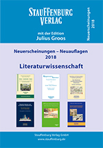 Neuerscheinungen Literaturwissenschaft 2018