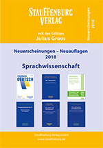 Neuerscheinungen Sprachwissenschaft 2018